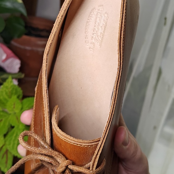 Handmade, ethical-made Peruvian Oxford-style leather shoes - Picture 4 of 8